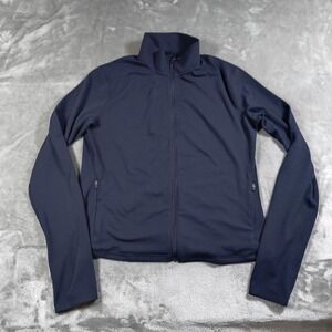 Uniqlo AIRism Ultra Stretch Jacket Womens Large Track Full Zip UV Protect Dry